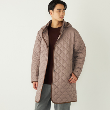 SHIPS Colors:〈撥水・手洗い可能〉sorona(R) 中綿 キルティング フードコート