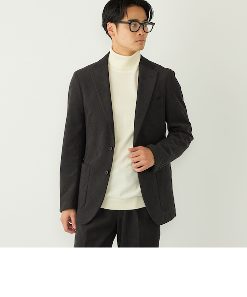 SHIPS Colors:〈手洗い可能〉コーデュロイ ジャケット(セットアップ