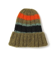 sublimeroe:ハンドニット ライン ワッチキャップ