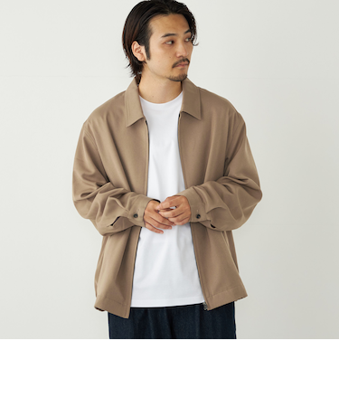 SHIPS Colors:ECOARCH(R) ジップ ブルゾン