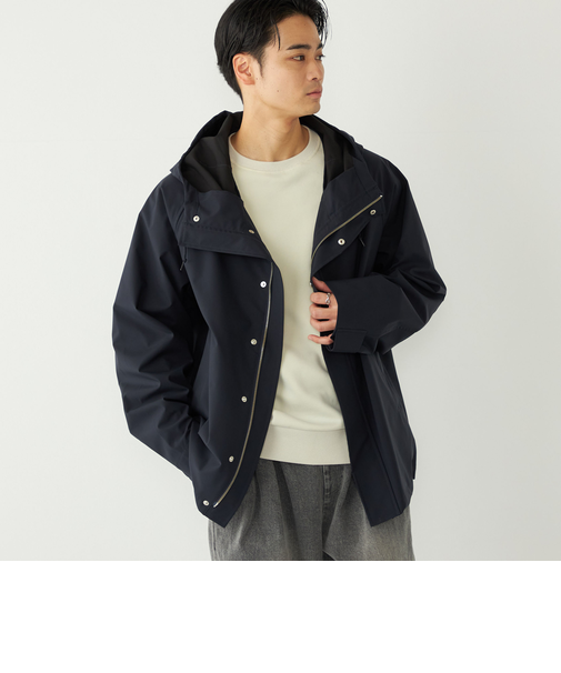 SHIPS Colors:〈撥水・防風・洗濯機可能〉3レイヤー ライト ジップ フード ブルゾン