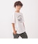 SHIPS any: プリント × 刺繍 ロゴ Tシャツ<KIDS>