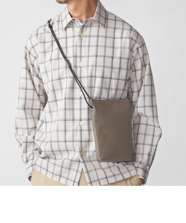 SHIPS: レザー ショルダーバッグ