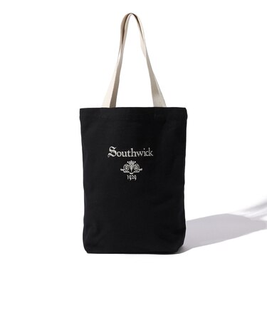 Southwick: Gate Label ロゴ キャンバス トート バッグ