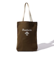 Southwick: Gate Label ロゴ キャンバス トート バッグ