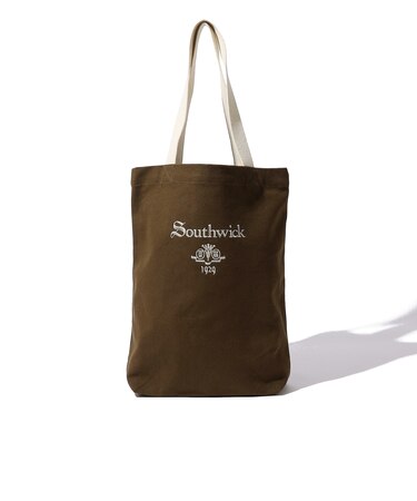 Southwick: Gate Label ロゴ キャンバス トート バッグ