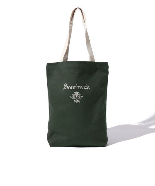 Southwick: Gate Label ロゴ キャンバス トート バッグ
