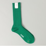 SHIPS: ベーシック リブ カラーソックス