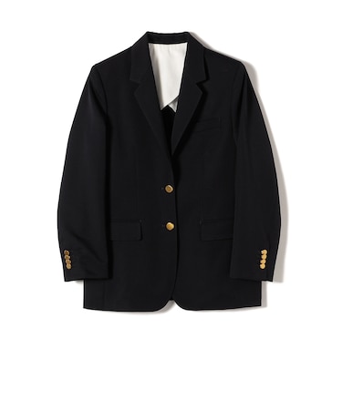 SHIPS Primary Navy Label:ネイビーテーラードジャケット2