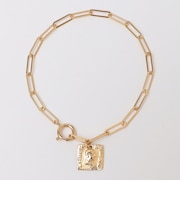 SHIPS: ANCIENT SQUARE COIN BRACELET