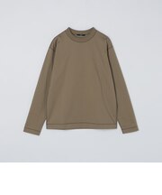 SHIPS: コットン ハイゲージ ポンチ ライト ロングスリーブ Tシャツ