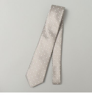 SHIPS: サテン ドビー ドット ネクタイ