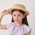 SHIPS any: ストロー ボーターハット<KIDS>◇