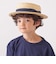SHIPS any: ストロー ボーターハット<KIDS>◇