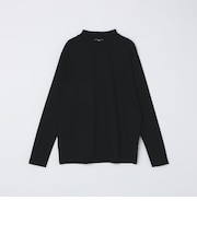 SHIPS: ALBINI モックネック ロングスリーブ Tシャツ