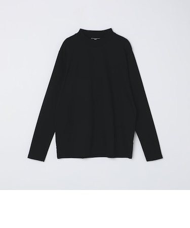 SHIPS: ALBINI モックネック ロングスリーブ Tシャツ
