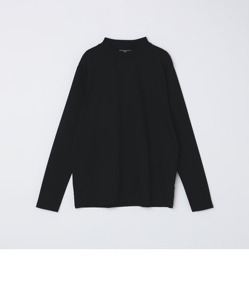 SHIPS: ALBINI モックネック ロングスリーブ Tシャツ