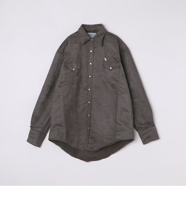 ROCKMOUNT: ポリエステル フェイクスウェード ウエスタン シャツ