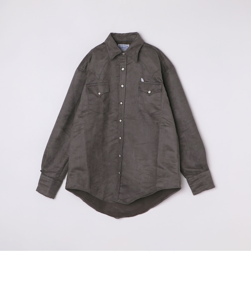 ROCKMOUNT: ポリエステル フェイクスウェード ウエスタン シャツ