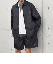 SHIPS any:〈撥水加工〉DICROS スピンドル ジップ シャツ(セットアップ対応)◇