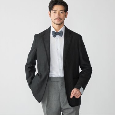 【SHIPS別注】CARUSO: リネン パイピング ジャケット