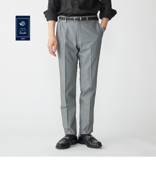 SHIPS: コットン バーズアイ スラックス