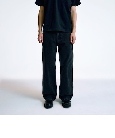 City Ambient Products: 12オンス ストレート バギー デニム パンツ