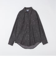 ROCKMOUNT: リラックス デニム ウエスタン シャツ