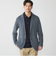 【SHIPS別注】FLY3: コットン/リネン ヘリンボーン ニット ブレザー