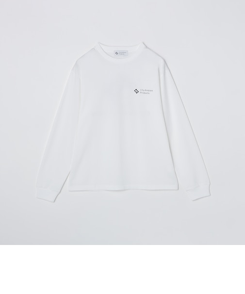 City Ambient Products: スタンダード ロゴ プリント ロングスリーブ Tシャツ