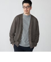 SHIPS: サンフェード リネン Vネック カーディガン