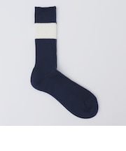 ANONYMOUS: シック ストライプ クルー ソックス