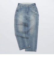 UNIVERSAL OVERALL: コーン ペインター ライト ウォッシュ デニムパンツ