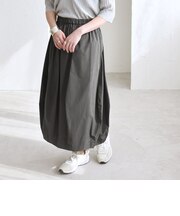 quaranciel:〈洗濯機可能〉タイプライターライク コクーン スカート