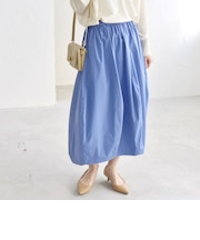 quaranciel:〈洗濯機可能〉タイプライターライク コクーン スカート