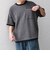SHIPS any:〈洗濯機可能〉コードパイル リバーシブル Tシャツ◇
