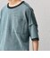 SHIPS any:〈洗濯機可能〉コードパイル リバーシブル Tシャツ◇
