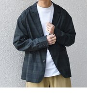 SHIPS any:〈接触冷感/遮熱等〉ハイブリッドリネン リラックス ジャケット (セットアップ対応)25SS◇