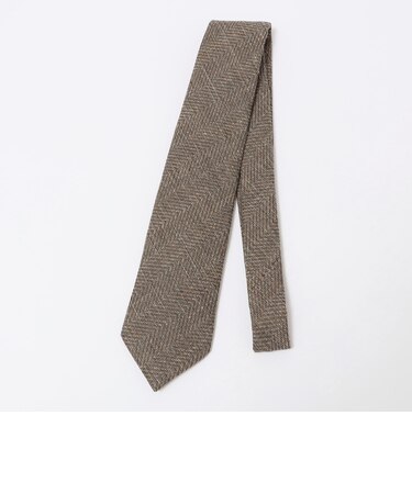 SHIPS: マルラーネ コットン リネン ヘリンボーン ネクタイ