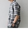 SHIPS any:〈洗濯機可能〉コットン/リネン チェック オープンカラー プルオーバー シャツ◇