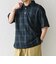 SHIPS any:〈洗濯機可能〉コットン/リネン チェック オープンカラー プルオーバー シャツ◇