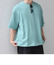 SHIPS any: ドライタッチ 吊り裏毛 ヴィンテージライク スウェット Tシャツ◇