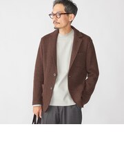 SHIPS: TEXBRID(R) コットン ジャカード 2ボタン ジャケット