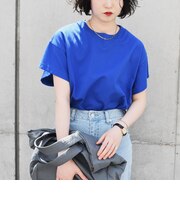 quaranciel:〈洗濯機可能〉カノコ Vガゼット ショートスリーブ クルーネック TEE