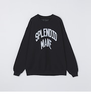 【SHIPS別注】THE DAY ON THE BEACH: プリント クルーネック トレーナー