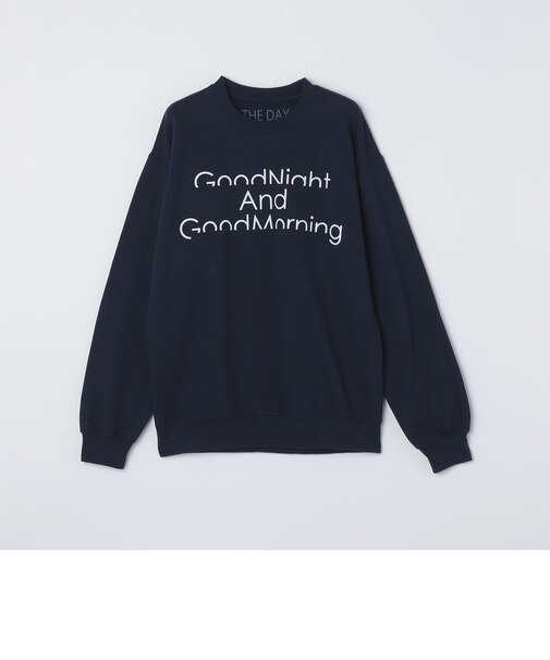 【SHIPS別注】THE DAY ON THE BEACH: プリント クルーネック トレーナー