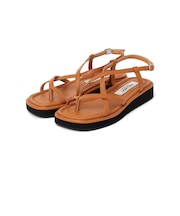 MACMOC: Hive クロス ストラップ サンダル