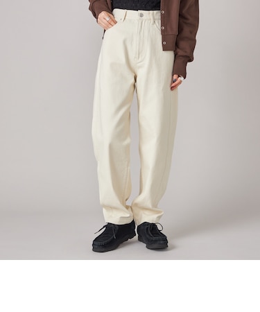 SHIPS NINE CASE:〈洗濯機可能〉バレル レッグ パンツ