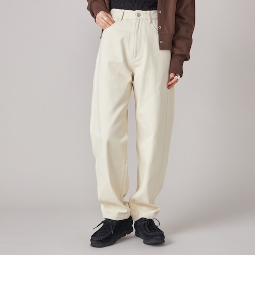 SHIPS NINE CASE:〈洗濯機可能〉バレル レッグ パンツ