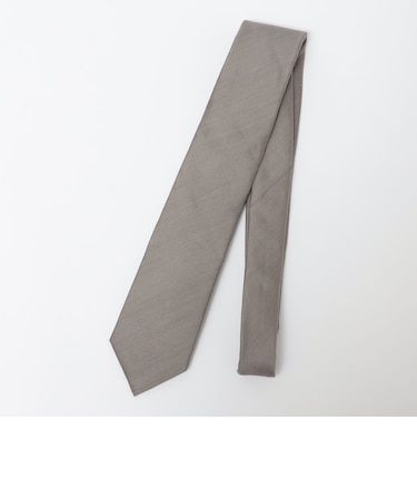 SHIPS: リネン シルク ソリッド ネクタイ